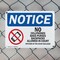 Signmission No Cell Phones Bags Purses In Court, 10 in W x Rectangle, Plastic OS-2PACK-NS-P-710-L-16033 - alternate 6